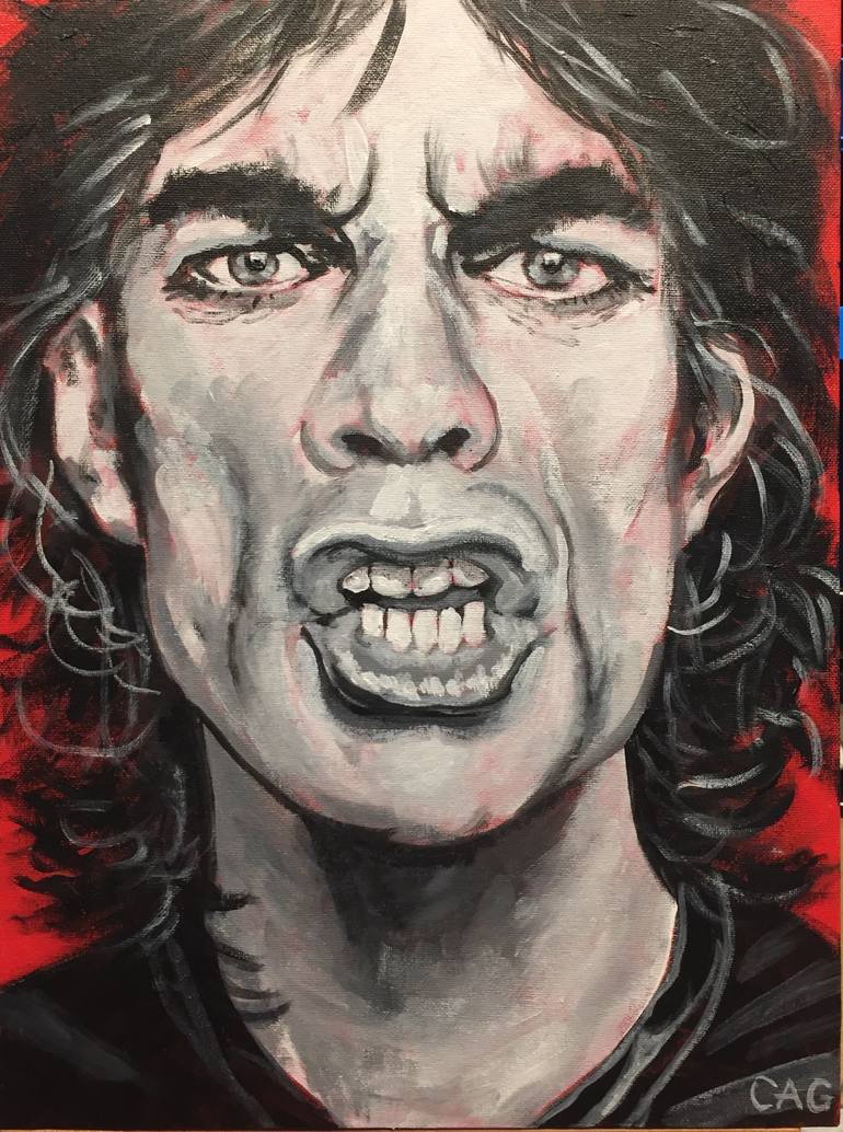 Jagger Painting by Christine Gupta | Saatchi Art