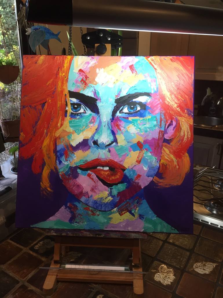 Original Women Painting by Christine Gupta