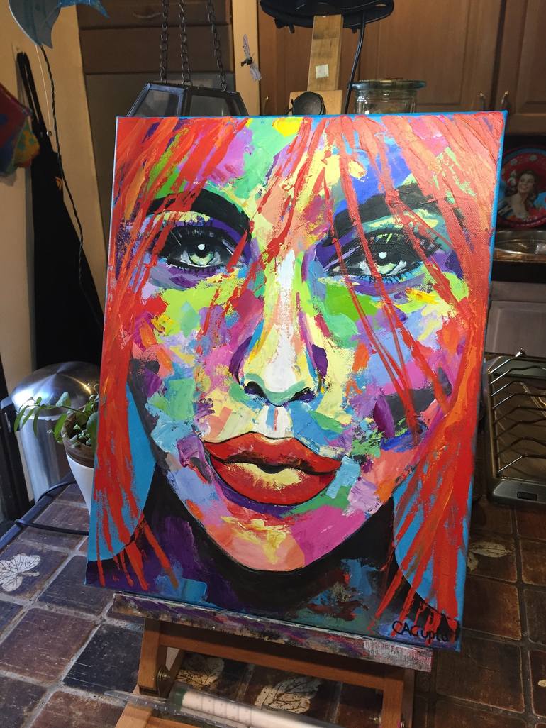 Original Women Painting by Christine Gupta