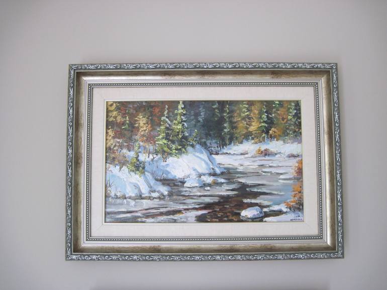 Original Impressionism Landscape Painting by Oleh Yarmoliuk