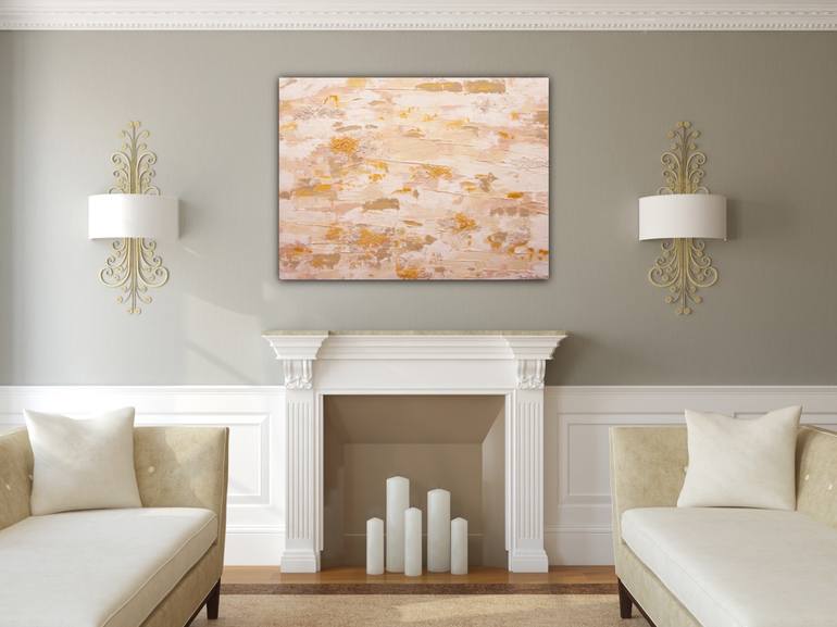 Original Fine Art Abstract Painting by Renee Mendler