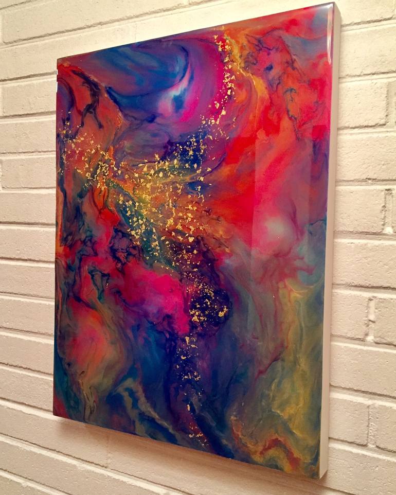 Original Modern Abstract Painting by Renee Mendler