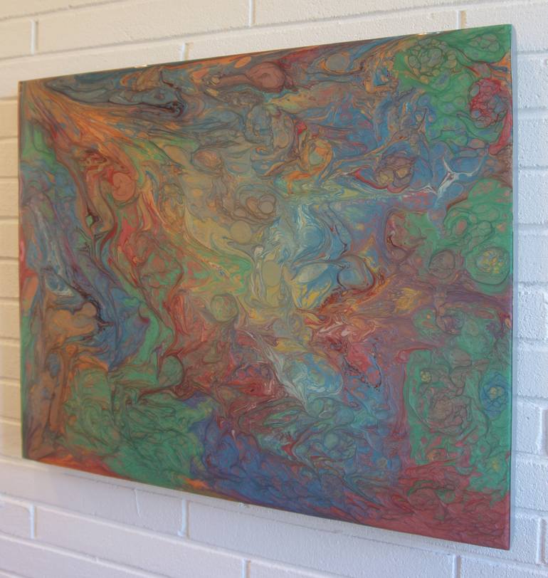 Original Modern Abstract Painting by Renee Mendler