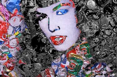 Original Pop Art Portrait Digital by Tony Rubino