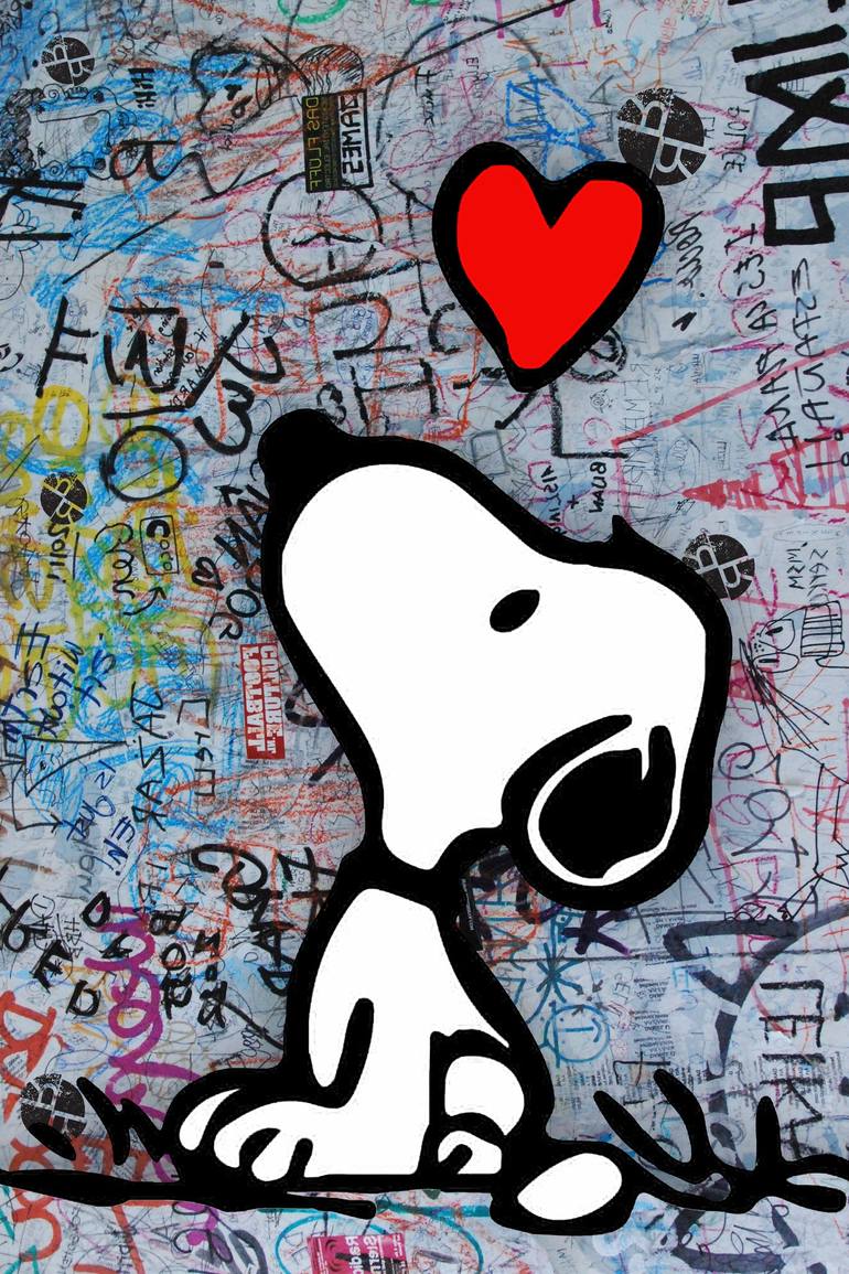 snoopy heart wallpaper
