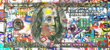 100 Dollar Bills In The Wind All Colors In Spectrum 2 Pop Art 2 thumb