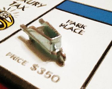 Monopoly Board Custom Painting Park Place 2 thumb