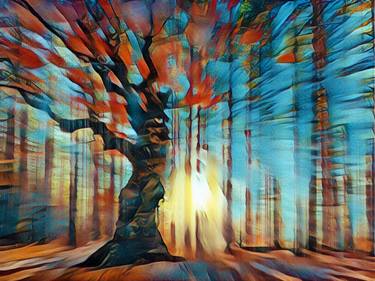 Print of Landscape Digital by Tony Rubino