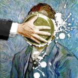 Pie In The Face Van Gogh Self Portrait 2 by Tony Rubino