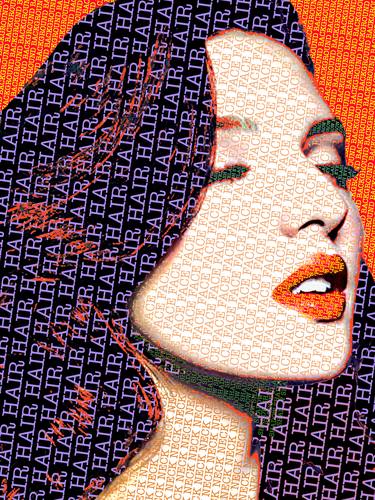 Print of Women Digital by Tony Rubino