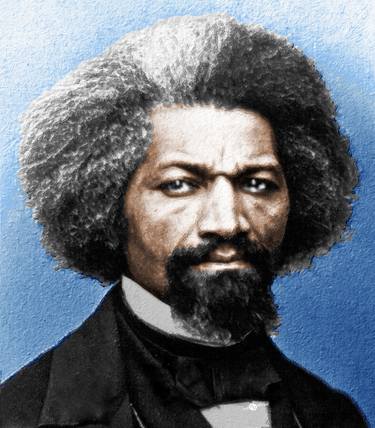 Frederick Douglass Painting In Color thumb