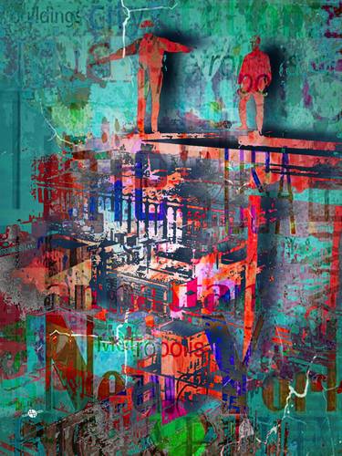 Original Abstract Digital by Tony Rubino