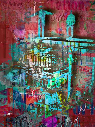 Original Fine Art Abstract Digital by Tony Rubino