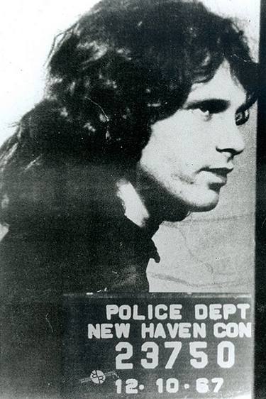 Jim Morrison Mug Shot Profile Vertical thumb