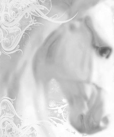 White Winter Horse 1 thumb