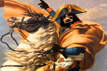 Darth Vader Star Wars Napoleon Painting thumb