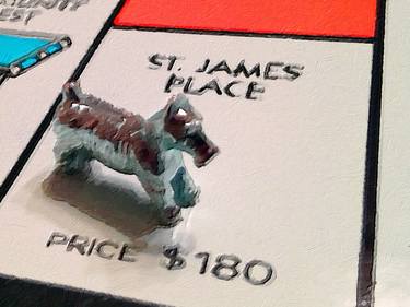 Monopoly Board Custom Painting St James Place thumb