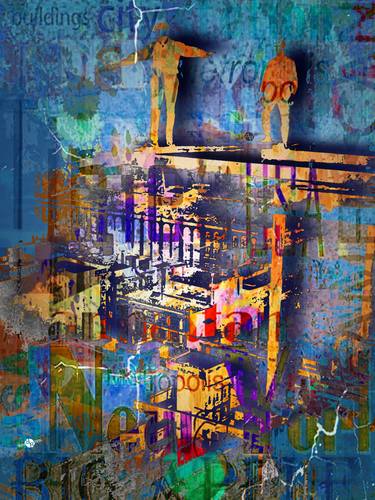 Original Fine Art Abstract Digital by Tony Rubino