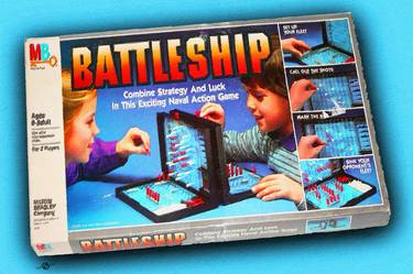 Battleship Board Game Painting thumb