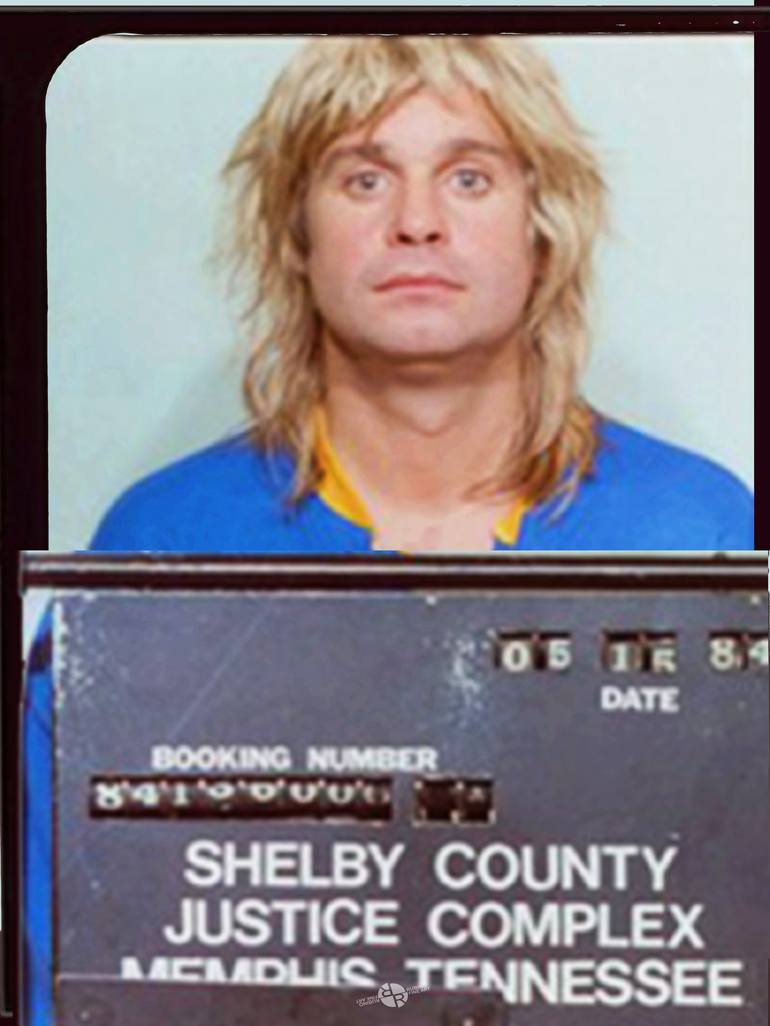 Ozzy Mugshot 