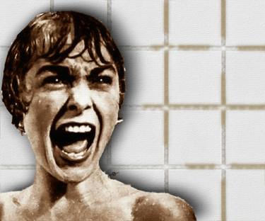 Psycho by Alfred Hitchcock, with Janet Leigh Shower Scene V Color thumb