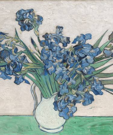 Vincent van Gogh Irises Floral Purple thumb