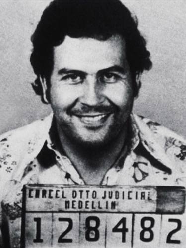 Drug Lord Pablo Escobar Mug Shot thumb