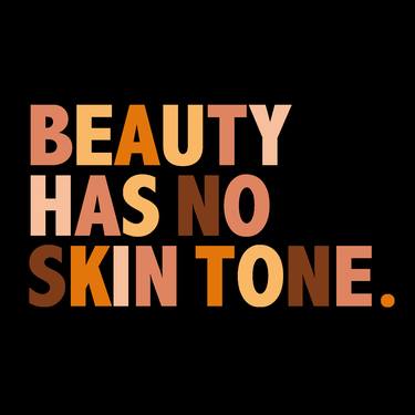 Beauty Has No Skin Tone - Melanin Slogan Unisex Tee thumb