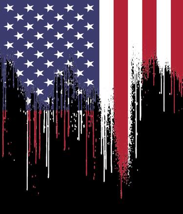 American Flag Tees: USA Patriotic For US Men Women Kids Distressed thumb