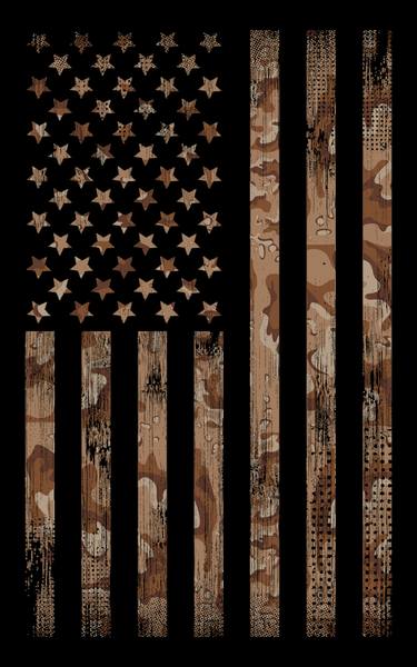 Flag Tees Camouflage USA Flag for Veterans Gifts thumb