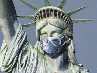 Statue Of Liberty Corona Virus thumb