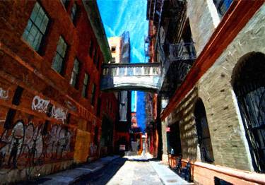 New York City Skyline Alley thumb