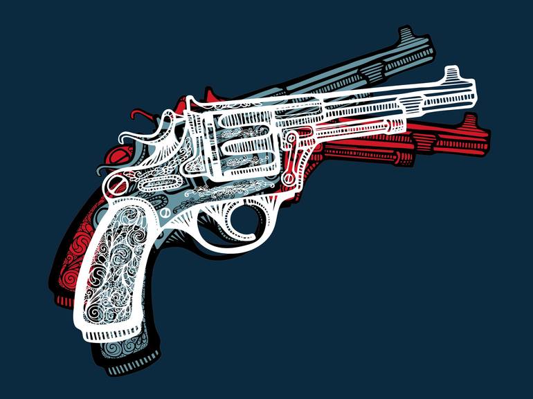 andy warhol gun tattoo