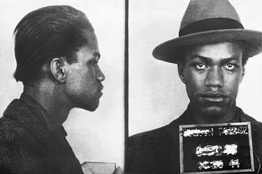 Malcolm X Mug Shot Mugshot - Limited Edition of 1 thumb