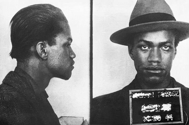 Malcolm X Mug Shot Mugshot - Limited Edition of 1