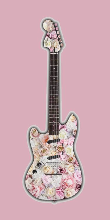 Guitar Flowers Floral thumb
