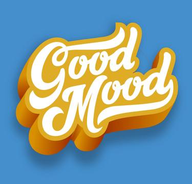 Good Mood Positive Vibes Inspirational T-Shirt thumb