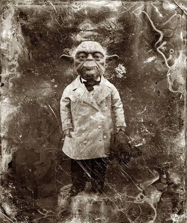 Yoda Star Wars Antique Photo thumb