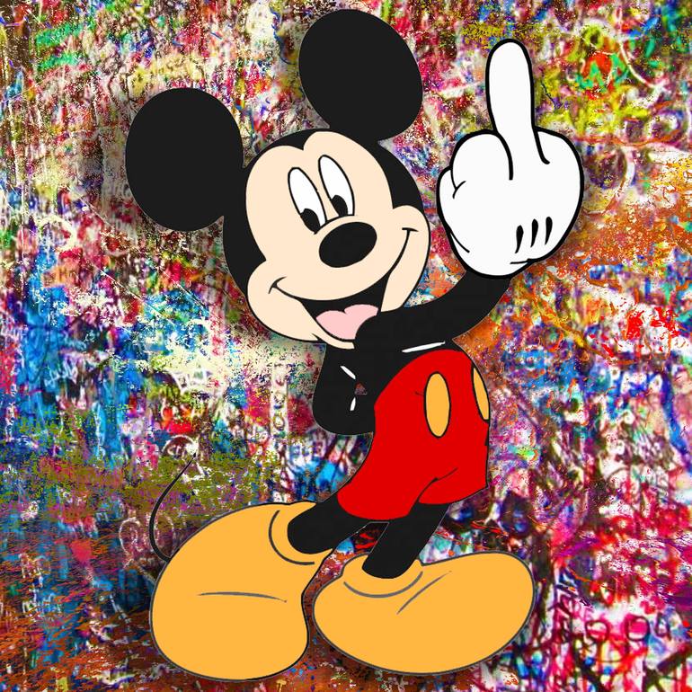 mickey mouse graffiti drawings