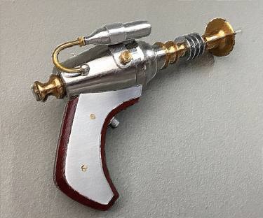 Ray Gun In Space Steampunk Doomsday Steam Punk thumb