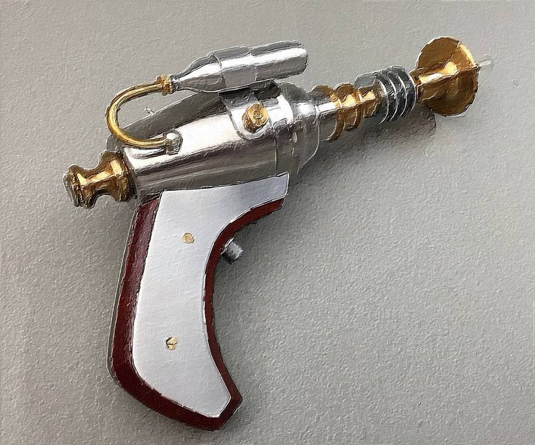 steampunk ray guns firearms