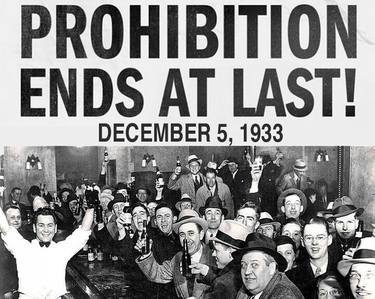 Funny Roaring Twenties No Prohibition Roaring 20s Gift Prohibition Ends - Limited Edition of 1 thumb