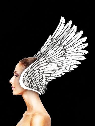 Woman Wings Head thumb