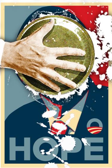 Pie In The Face Barack Obama - Limited Edition of 1 thumb