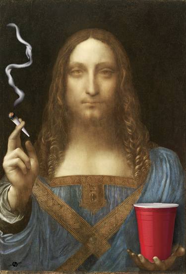 Salvator Munchies Jesus Da Vinci - Limited Edition of 1 thumb