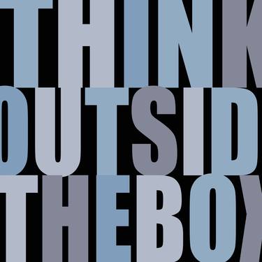 Think Outside The Box I Gift Nerd Teacher Clever thumb