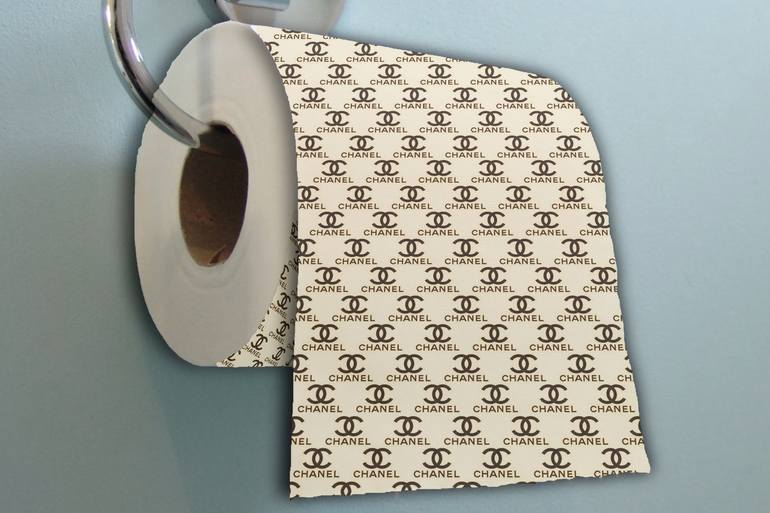 Chanel Toilet Paper Print