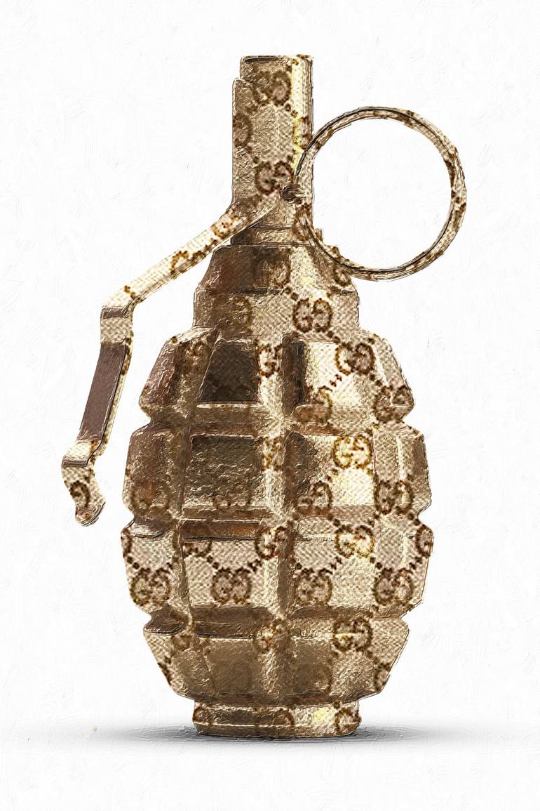 Louis Vuitton Grenade Wall Art