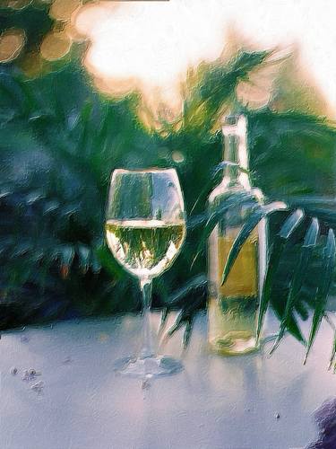 Print of Impressionism Still Life Digital by Tony Rubino
