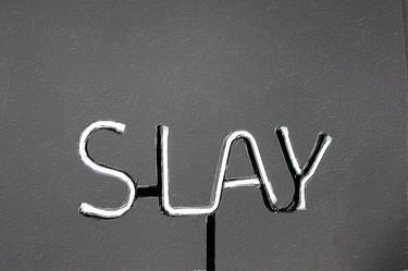 Slay Neon Sign Painting thumb